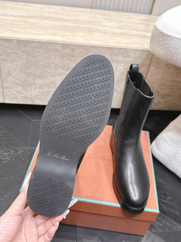 LP Chelsea Boots 3.5CM Black Leather 954493