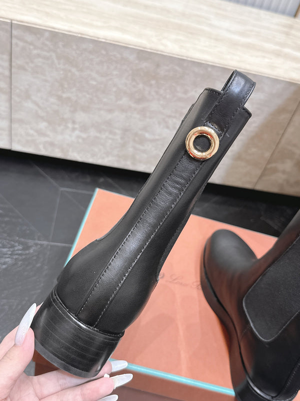 LP Chelsea Boots 3.5CM Black Leather 954493