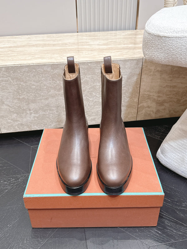 LP Chelsea Boots 3.5CM Brown Leather 954492
