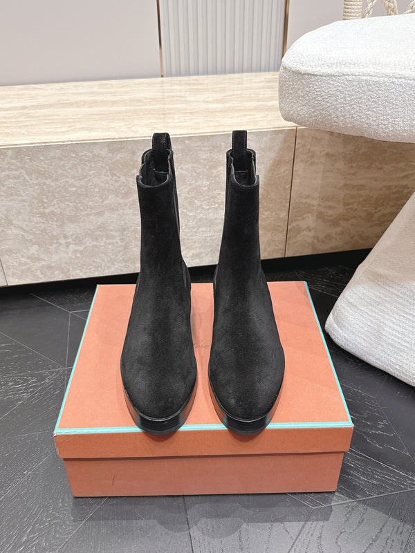 LP Chelsea Boots 3.5CM Black Suede 954491