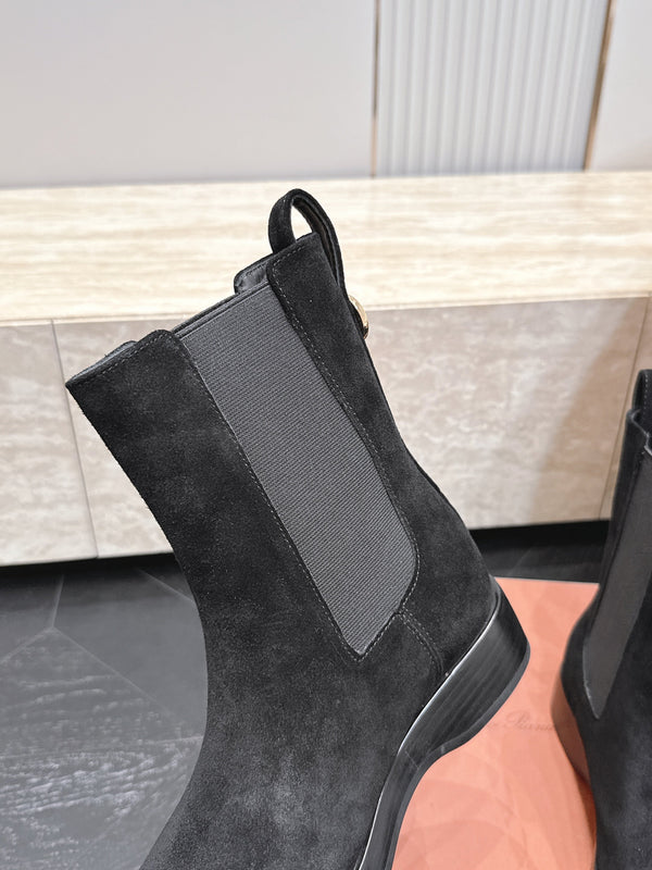 LP Chelsea Boots 3.5CM Black Suede 954491