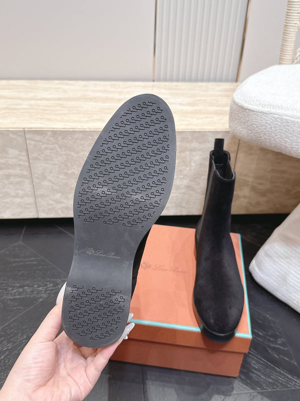 LP Chelsea Boots 3.5CM Black Suede 954491
