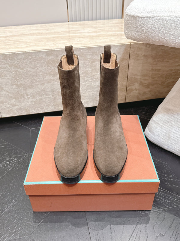 LP Chelsea Boots 3.5CM Taupe Grey Suede 954490