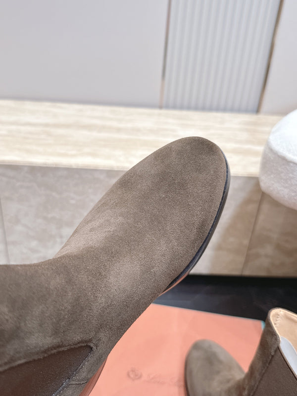 LP Chelsea Boots 3.5CM Taupe Grey Suede 954490