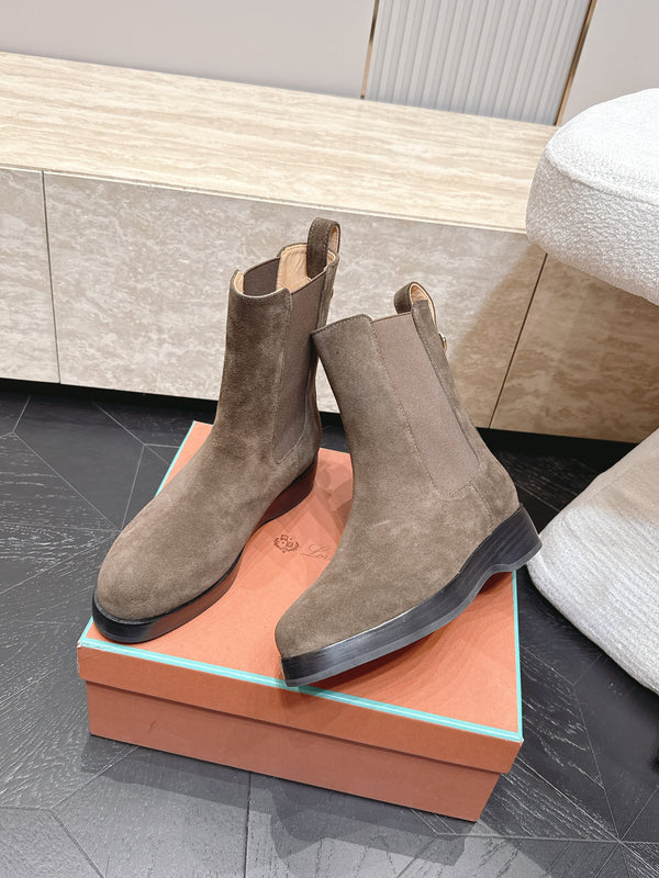 LP Chelsea Boots 3.5CM Taupe Grey Suede 954490