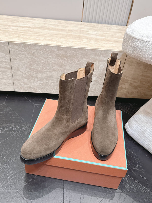 LP Chelsea Boots 3.5CM Taupe Grey Suede 954490