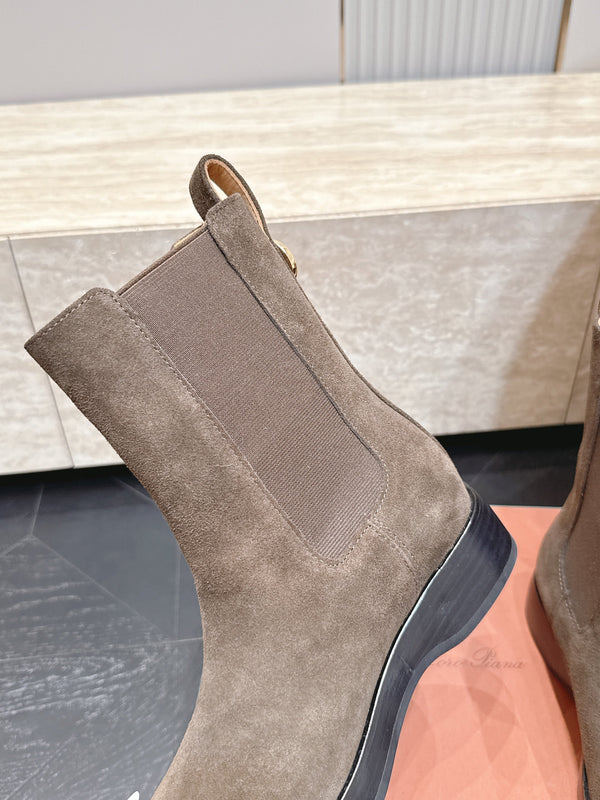 LP Chelsea Boots 3.5CM Taupe Grey Suede 954490