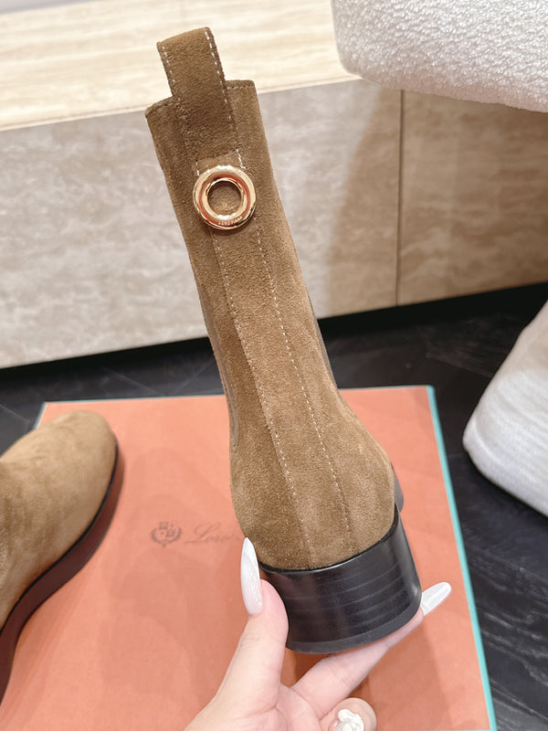 LP Chelsea Boots 3.5CM Light Brown Suede 954489