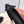LP Primula Pointed-Toe Ballet Flats Silk Bow Black Suede 954477