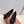 LP Primula Pointed-Toe Ballet Flats Silk Bow Black Suede 954477