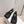 TR Lace-Up Ballet Flats Square Toe Black Leather 954412