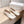 TR Lace-Up Ballet Flats Square Toe Cream Leather 954411