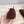 TR Lace-Up Ballet Flats Square Toe Dark Brown Suede 954410