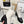 CC Lace-Up Ankle Boots 5CM White Black Quilted Leather 958901