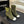 CC Ankle Boots White Square Toe Olive Green White Suede Leather 958075