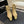 CC Ankle Boots White Square Toe Beige Gold Suede Leather 958071