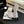 CC Ankle Boots White Square Toe White Black Mesh Patent Leather 958068