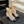 CC Ankle Boots White Square Toe Beige Black Mesh Patent Leather 958066