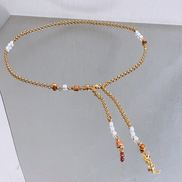 YSL Waist Belt Chain Model 215216