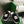 CC Slip-On Mules Crystal Buckle Black Suede 960365