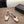 CC Square-Toe Ballet Flats White Gold Lambskin 961514