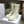 CD Combat Boots Mid-Calf Front Zipper Milk White Leather 965382