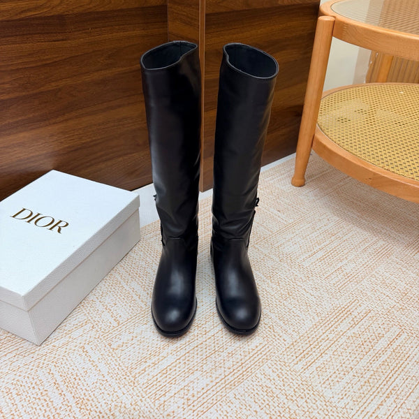 CD 26s Riding Boots Black Leather 973974