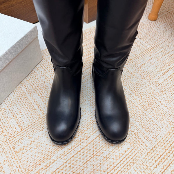 CD 26s Riding Boots Black Leather 973974