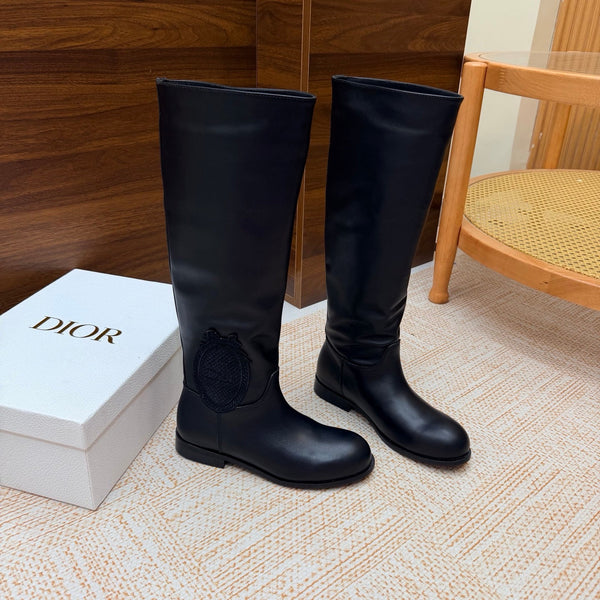 CD 26s Riding Boots Black Leather 973974