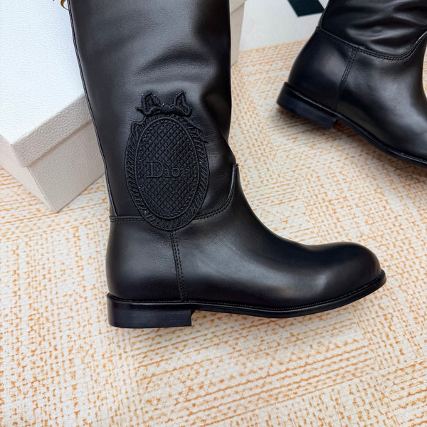 CD 26s Riding Boots Black Leather 973974