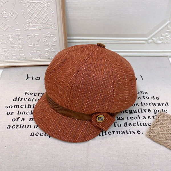 Miu Newsboy Cap 215958