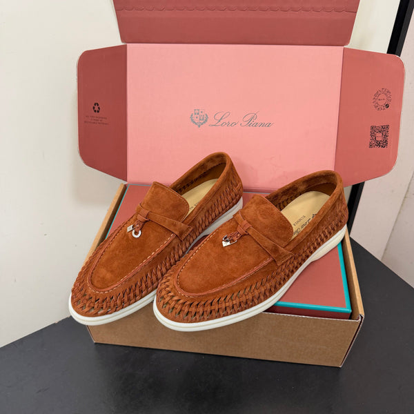 LP Summer Charms Walk Loafers Brown Suede 984724