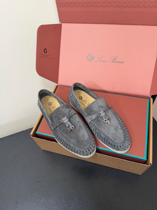 LP Summer Charms Walk Loafers Grey Suede 984721