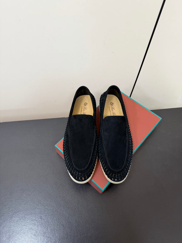 LP Summer Walk Loafers Black Suede 984718