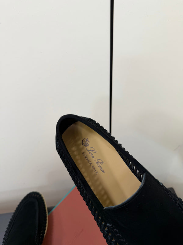 LP Summer Walk Loafers Black Suede 984718