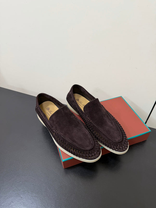 LP Summer Walk Loafers Dark Taupe Suede 984714