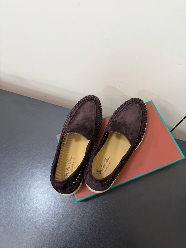 LP Summer Walk Loafers Dark Taupe Suede 984714