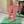 BLC Cagole Knee-High Boots 9.5cm Pink Leather 985498