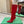 BLC Cagole Knee-High Boots 9.5cm Red Leather 985492