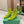 BLC Cagole Mid-Calf Boots 5cm Neon Green Leather 985476