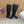 CD 26s Knee-High Boots Black  Suede Leather 955992