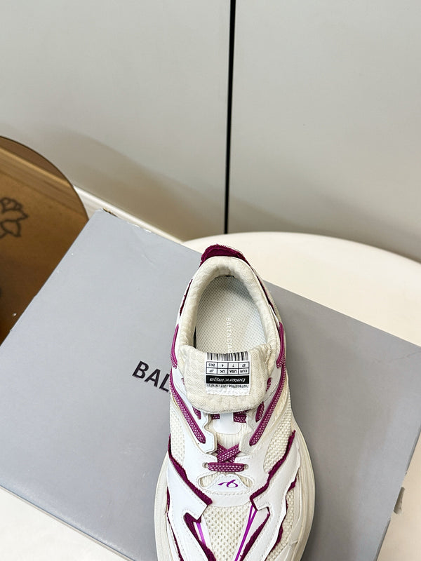 BLC Jet Sneaker White Purple TPU Mesh 986303
