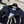 CC Cropped Hooded Jacket Navy Blue Windproof Fabric 427430