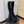 BM 26S Knee-High Platform Boots 11.5cm Black Suede 111379