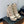 BM 26S Lace-Up Platform Booties 11.5cm Cream Leather 111368