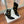 BM 26S Alma Ankle Boots 9.5cm Medallion Buttons Black Leather 111361