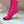 BM 26S Moneta Monogram Lace-Up Boots Peep-Toe Hot Pink Knit 111313