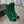 BM 26S Moneta Monogram Lace-Up Boots Peep-Toe Dark Green Knit 111311