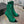 BM 26S Moneta Monogram Lace-Up Boots Peep-Toe Dark Green Knit 111311
