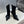 YSL 26S Bow Ankle Boots Pointed-Toe 10.5cm Black Satin 118794
